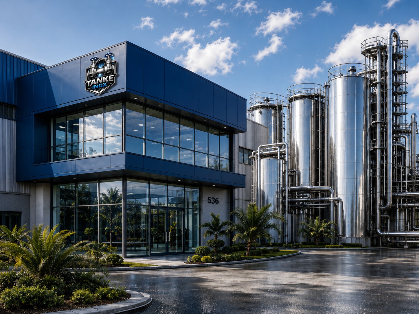 Unidade industrial TANKE INOX